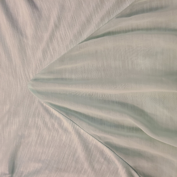 Forever 21 high low chiffon mint green top size S - Picture 7 of 16